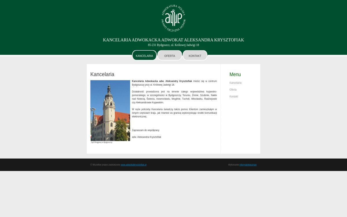 https://www.adwokatkrysztofiak.pl